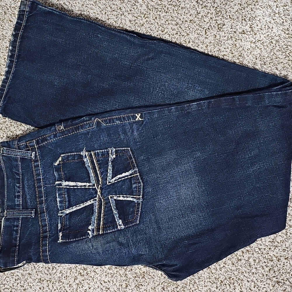 Men's Ariat M4 Jeans. Low rise boot cut.  Size 38×36
